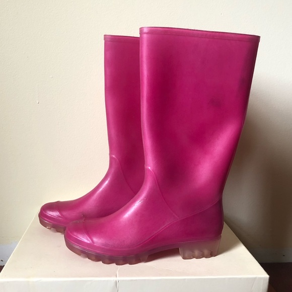 Coach rain boots - Picture 1 of 4